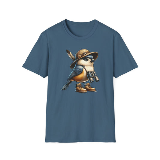 Tufted Titmouse Birder T-Shirt