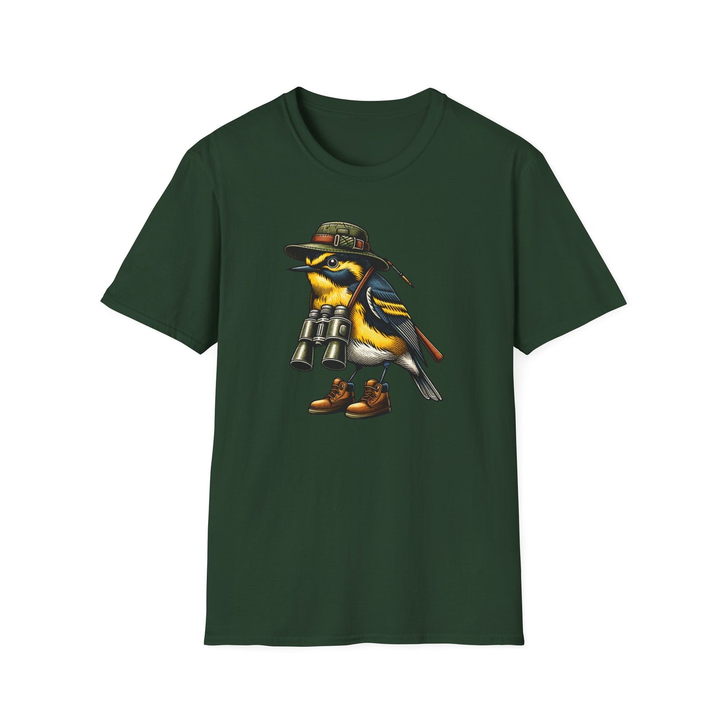 Yellow-rumped Warbler Birder T-Shirt